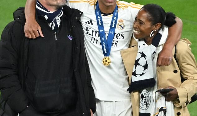 Jude Bellingham's parents Mark (left) and Denise (right) have brought their marriage to an end