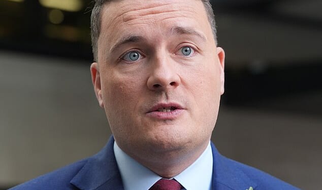 Wes Streeting MP, secretary of state for health and social care