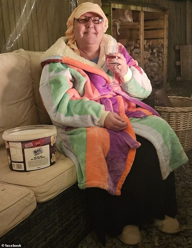 Mrs Key (pictured) died on October 2 following a short battle with cancer, only two months after her diagnosis