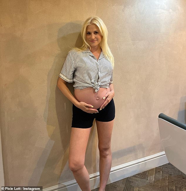 Pixie Lott has given birth! The singer has welcomed her second child with her model husband Oliver Cheshire as she announced the news on Thursday