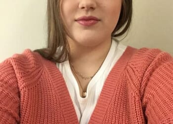 Julia Wandelt, 24, gave evidence on Monday afternoon when she broke down after recalling being abused