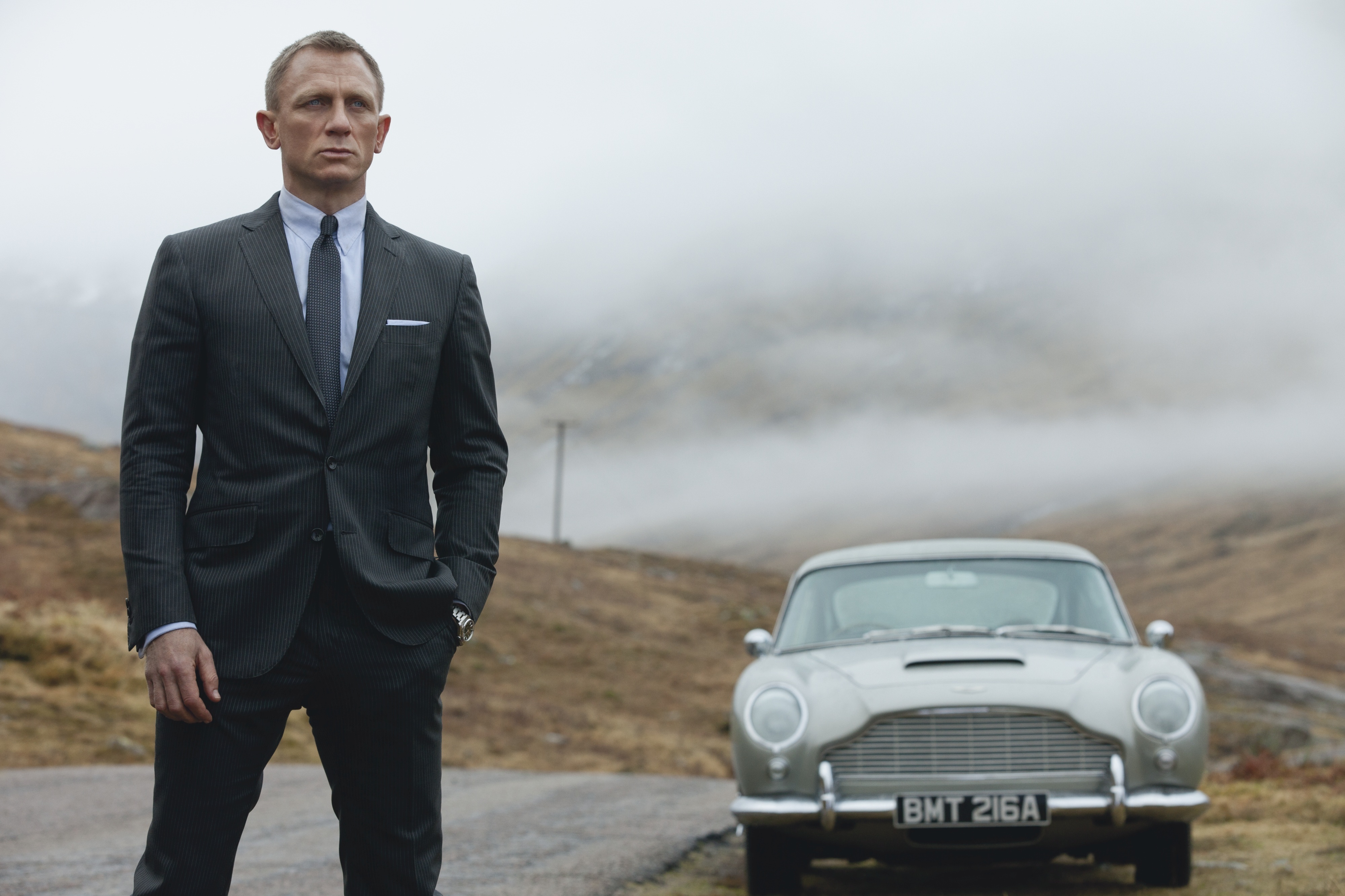 Daniel Craig as James Bond in Skyfall.