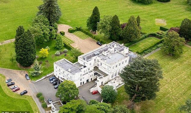 Calls are growing for Prince Andrew to be kicked out of the Royal Lodge (pictured in 2024), the lavish Windsor mansion he shares with his ex-wife Sarah Ferguson