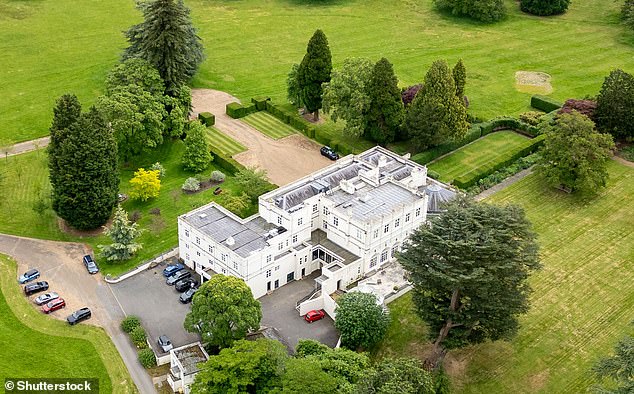 Calls are growing for Prince Andrew to be kicked out of the Royal Lodge (pictured in 2024), the lavish Windsor mansion he shares with his ex-wife Sarah Ferguson