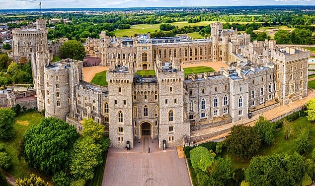 Great site, but why would you build it so close to the world's busiest airport? Prince William has shared how one bemused tourist at Windsor Castle had no idea of the estate's thousand-year history