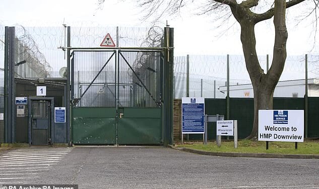 The farcical yet deeply concerning incident unfolded on Sunday at HMP Downview, a closed women's prison on the outskirts of Banstead in Surrey