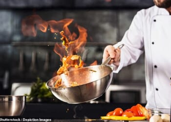 A probe has been launched after a teacher on long-term sick leave allegedly appeared on at least two cooking shows (File image)