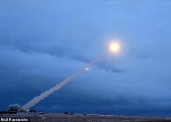 Putin revealed a 'successful' secret flight on October 21 of the Burevestnik doomsday winged rocket which has an 'unlimited range'