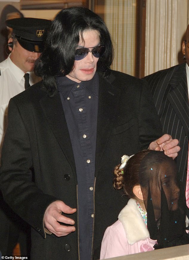 Most recently Paris is said to have to have contacted one of her father's alleged victims of his sexual abuse for the first time to express her 'empathy' (pictured with her father 2005)