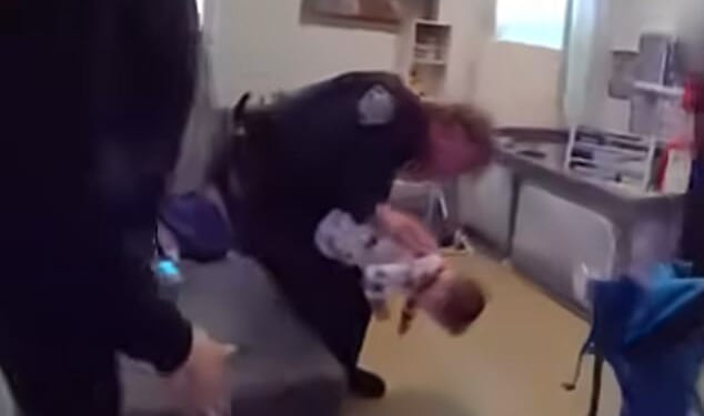 Police officers arrived and began performing the Heimlich on Makai to dislodge the vomit he was choking on