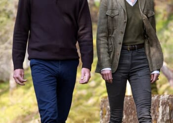 Royal sources have told this newspaper that William (left) and Kate (right) want to move into Forest Lodge' before Bonfire Night