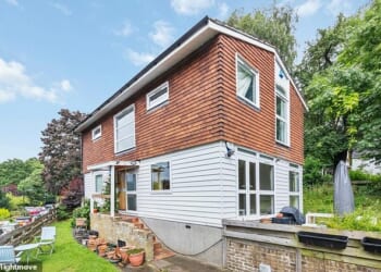 Ms Reeves failed to obtain a rental licence when she placed her family home in Dulwich (pictured) on the rental market last year as she moved with her family into Number 11 Downing Street