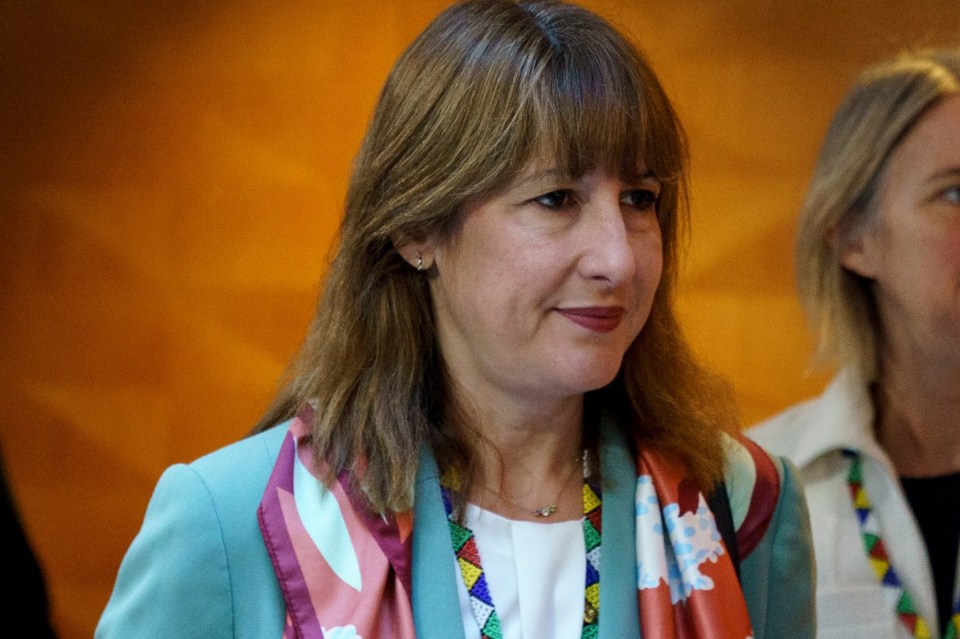 British Chancellor of the Exchequer Rachel Reeves at the World Bank Group-IMF 2025 Annual Meetings.