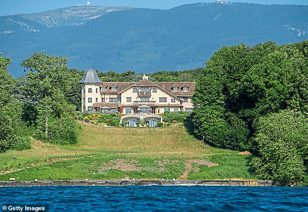 The alleged attack took place in Schumacher's mansion (pictured) in Gland, Switzerland