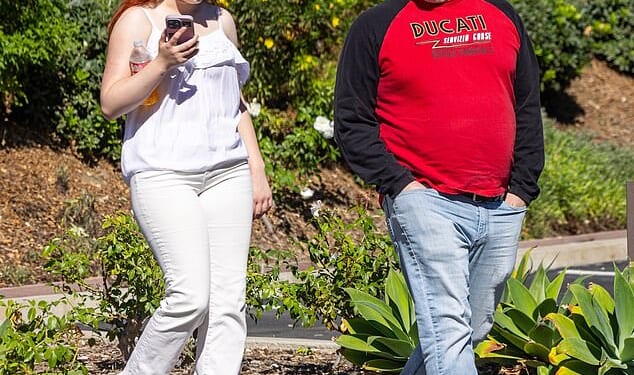 Matt LeBlanc was seen on a rare public outing this week just days before the two year anniversary of the death of his Friends co-star Matthew Perry - seen with daughter Marina