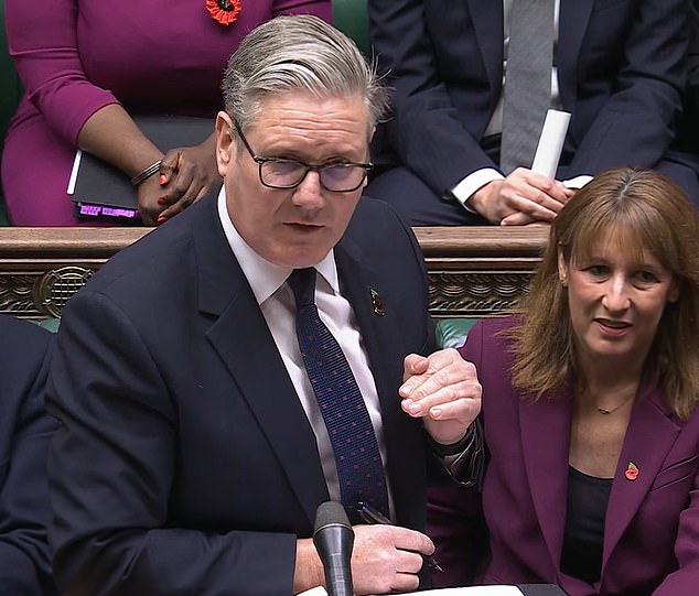 Keir Starmer opened the door to breaking his manifesto pledge yesterday as he refused to rule out hiking income tax, national insurance or VAT in the Budget