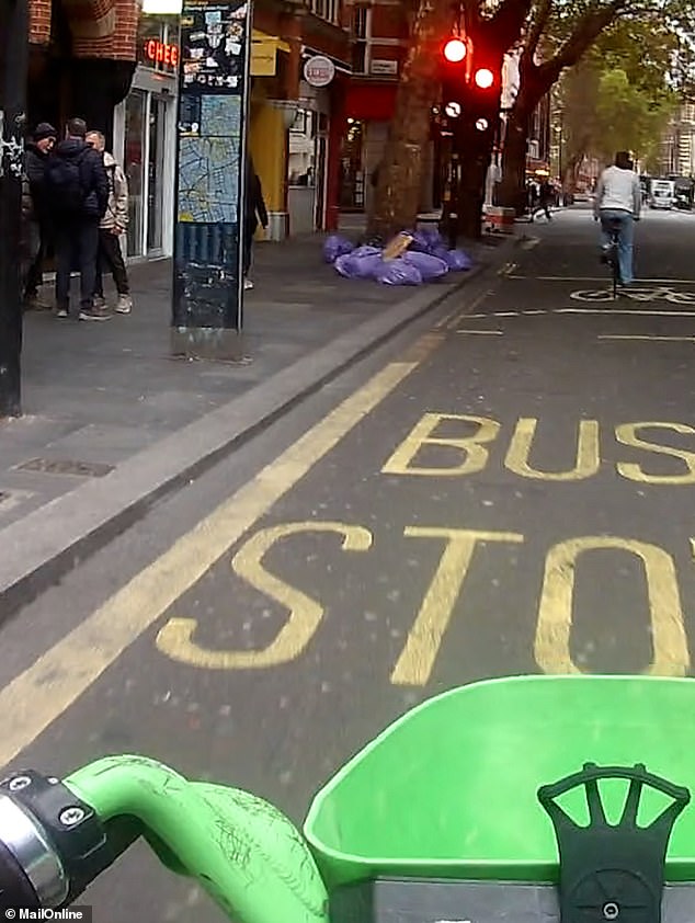In the short ride from Oxford Street to Shaftesbury Avenue, our reporter saw countless cyclists ignoring red lights