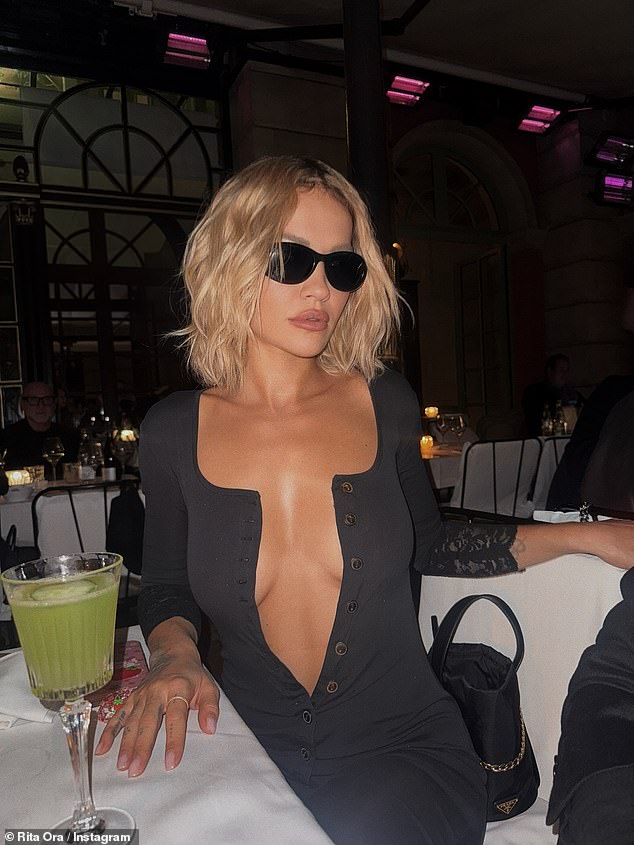 The TV star jetted off to the US after making a slew of glamorous appearances at the star-studded Paris Fashion Week recently