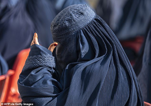 The burqa is mandatory by law for women in Taliban-controlled Afghanistan