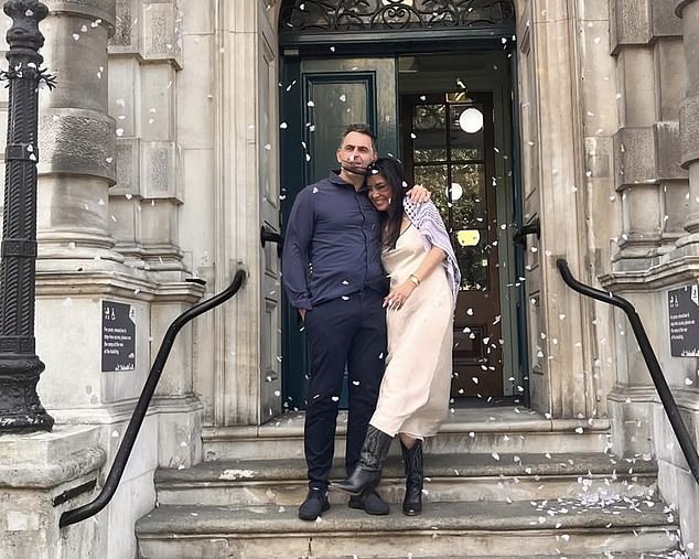 The pair tied the knot in June after a remarkable romantic u-turn, having split up late last year