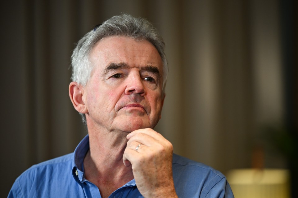 Michael O'Leary, chief executive officer of Ryanair Holdings Plc, during a Bloomberg Television interview.