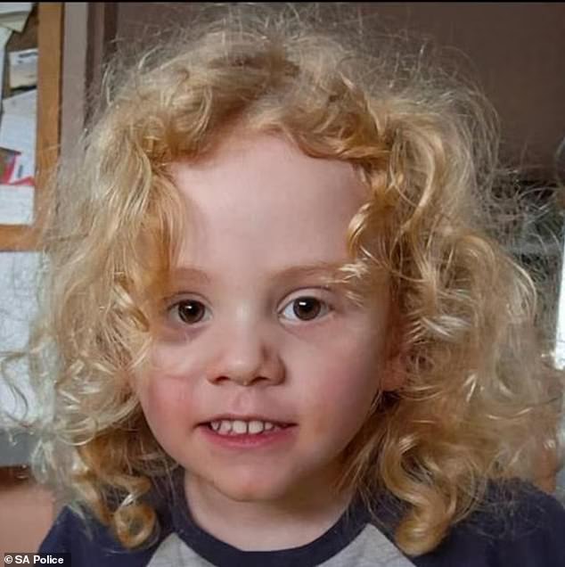 Four-year-old August 'Gus' Lamont (pictured) went missing on Saturday, September 27