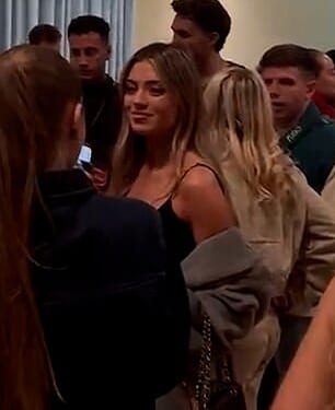 Sam Thompson 's new girlfriend Talitha Balinska attempted to avoid an awkward run-in with his ex Samie Elishi at a beauty event on Tuesday