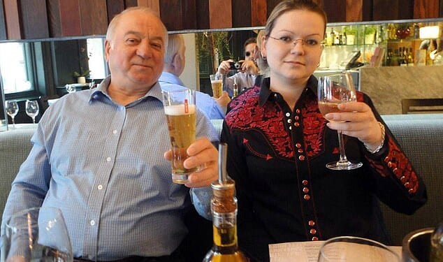 The base had been key in determining that it was Novichok which had been used in the attempted murder of Russian double agent Sergei Skripal and his daughter Yulia