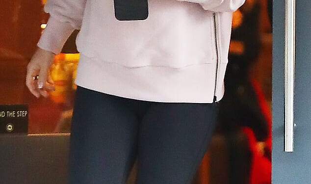 Coleen Rooney grabs coffee in Alderley Edge, now invaded by flash car