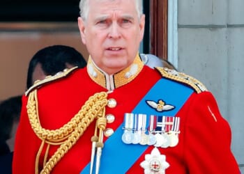 From now on, the former Duke of York (pictured) will simply be known as Mr Andrew Mountbatten Windsor ¿ losing even his birth title of prince