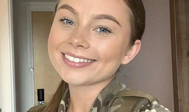 Ex-Battery Sergeant Major Michael Webber has pleaded guilty to sexually assaulting Gunner Jaysley Beck (pictured above),who later took her own life aged 19