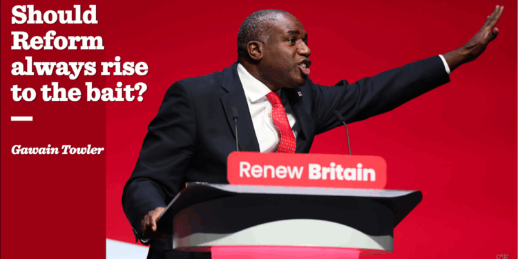 Should Reform always rise to the bait? | Gawain Towler