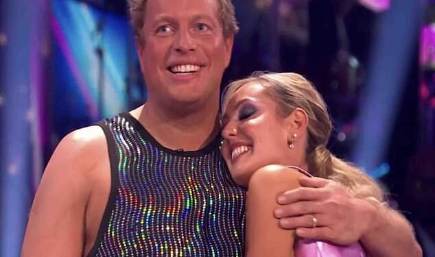 All eyes were on Thomas Skinner (pictured with dance partner Amy Dowden) as this year's installment of Strictly kicked off, after it was revealed he had had an affair