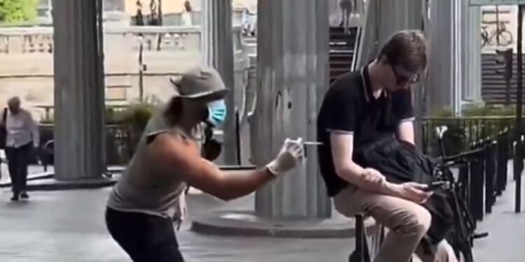 Ilan Magneron was sentenced in Paris, France, on Oct. 3, 2025, for a so-called prank in which he stabbed empty syringes into pedestrians.