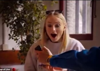 Sophie Turner is revealed as a Coldplay superfan as she 'cried' over a birthday message from her new love interest Chris Martin, in a video organised by ex-husband Joe Jonas