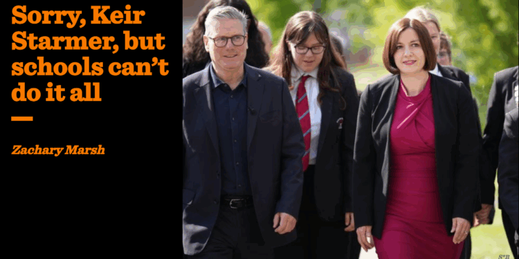 Sorry, Keir Starmer, but schools can’t do it all | Zachary Marsh