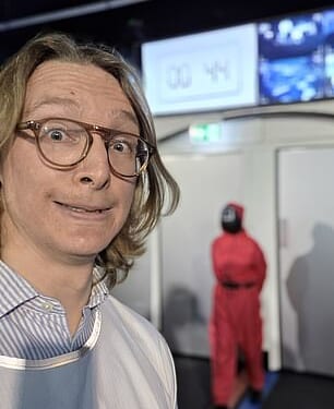 To see if we would survive Squid Game and its deadly challenges, Daily Mail sent science reporter Wiliam Hunter to the Squid Game: The Experience in London