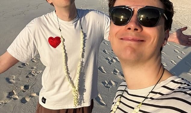 Phil Lester, 38 (left) and Daniel Howell, 34 (right) have amassed a staggering £8.5million fortune through their social media empire
