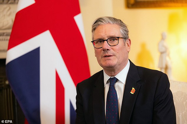 Within hours of the bombshell news emerging Keir Starmer had again given Ms Reeves a clean bill of health