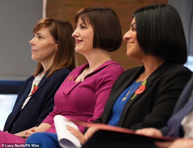 Powell beat Bridget Phillipson - the Starmerite candidate - (centre) by a margin of 54 per cent to 46 per cent