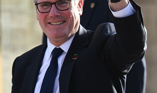 Keir Starmer has vowed to get young people working and off benefits by slashing welfare spending (file image)