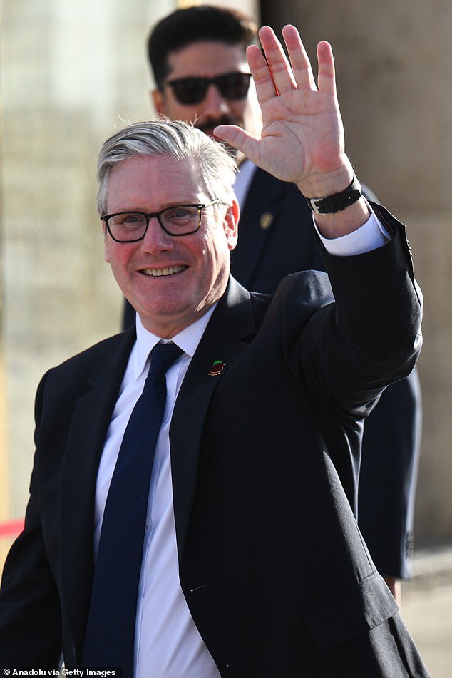 Keir Starmer has vowed to get young people working and off benefits by slashing welfare spending (file image)