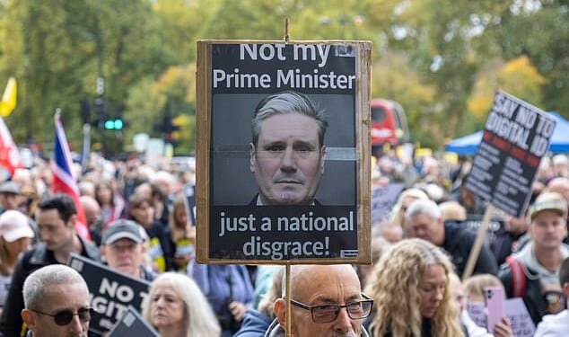 The public are 'overwhelmingly against' Sir Keir Starmer 's mandatory digital ID scheme, according to new research