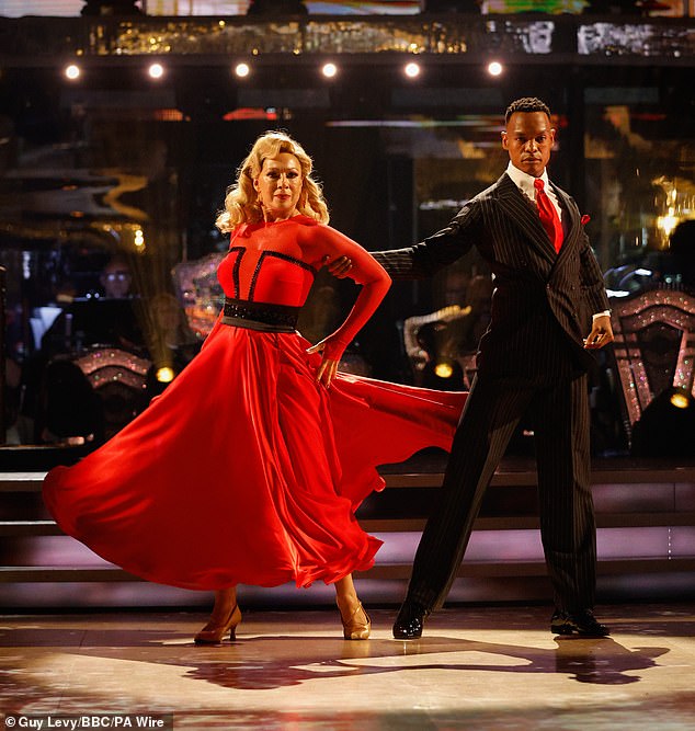 She signed up for Strictly aged 62 in a bid to 'do it for women of a certain age'. The Doctor Who star (pictured with Johannes Radebe) is the oldest woman on this year's series