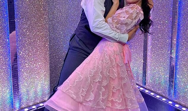 Strictly star Amber Davies has proved she's immune to the show's infamous 'curse' after striking up a friendship with her dance partner's girlfriend