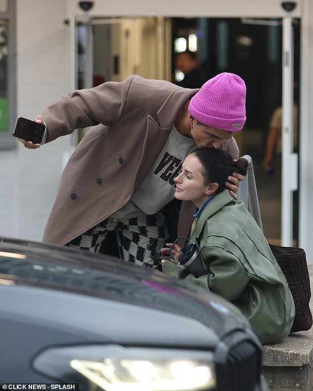 The former Love Island winner, 29, was pictured sharing a warm embrace with Ukrainian professional Nikita, 27, during a break from rehearsals last week