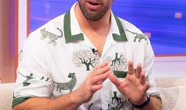 Strictly 's Chris Robshaw has opened up about 'feelings of not being good enough' as he revealed he was struggling mentally after retiring from rugby (Seen on Thursday)