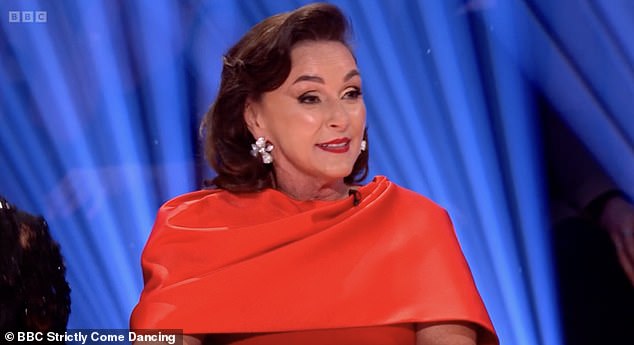 She gushed: 'You are the man with the million-dollar smile, for sure. You got hold of Karen and you chucked her so fast over, it's a good job she can control it'