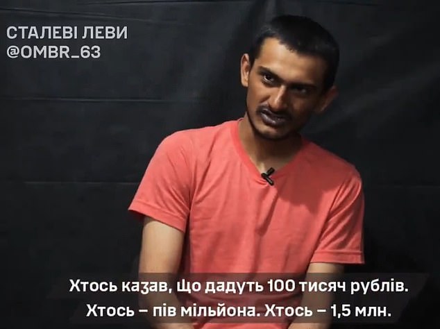 According to a video released by Ukraine's 63rd Mechanised Brigade, Majothi claims he was given an ultimatum by Russian authorities - enlist in the army or serve a seven-year jail term on drug charges his family insist were fabricated