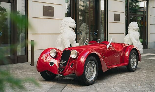 This pre-war Alfa Romeo supercar is going under the hammer for £5.5million in west London